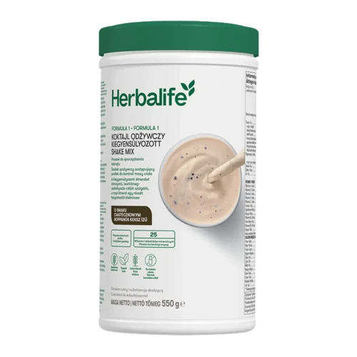 Formuła 1 Koktajl odżywczy Herbalife o smaku ciasteczkowym 550g