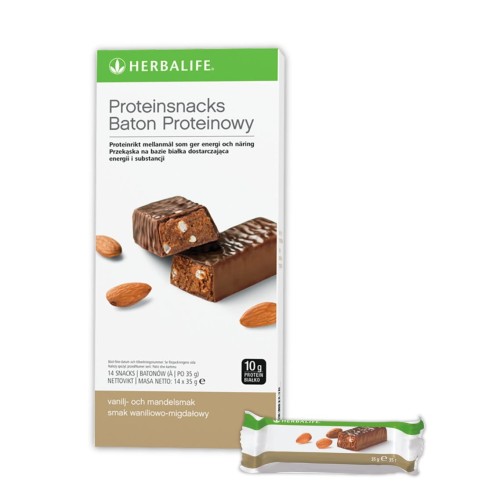 Herbalife Baton proteinowy waniliowo-migdałowy 14szt.