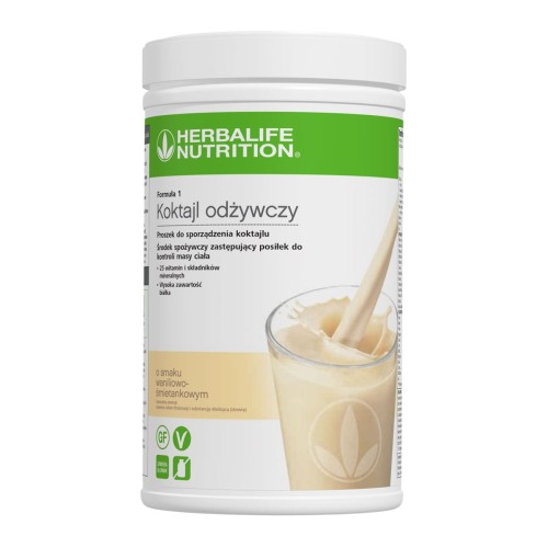 Koktajl Formuła 1 Herbalife waniliowo-śmietankowy 780g