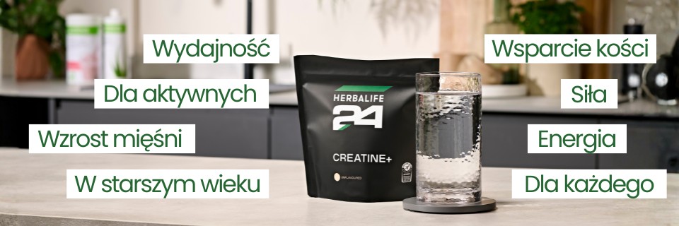 H24 Creatine+ nowa kreatyna Herbalife