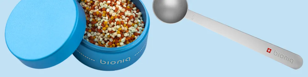 Bioniq GO - pojemnik podrozny i miarka