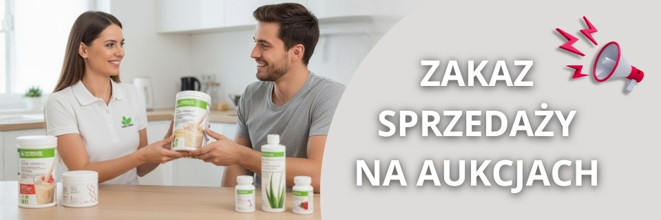 Herbalife z Allegro i OLX to zły pomysł
