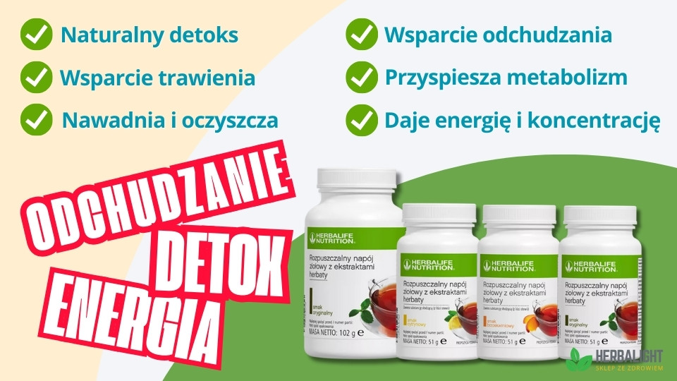 Herbata kofeinowo-ziołowa Herbalife
