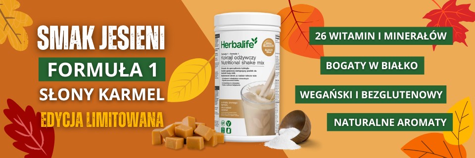 Powraca słony karmel - smak koktajlu Herbalife