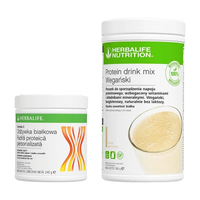 Formuła 3 i Protein Drink Mix Herbalife