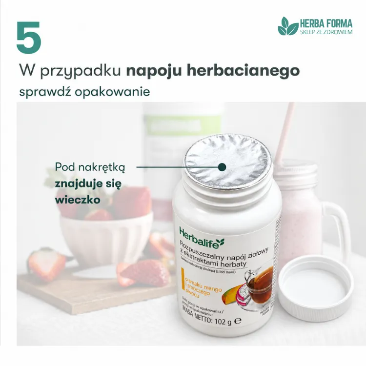 Jak poznać oryginalne produkty Herbalife? - Membrana ochronna