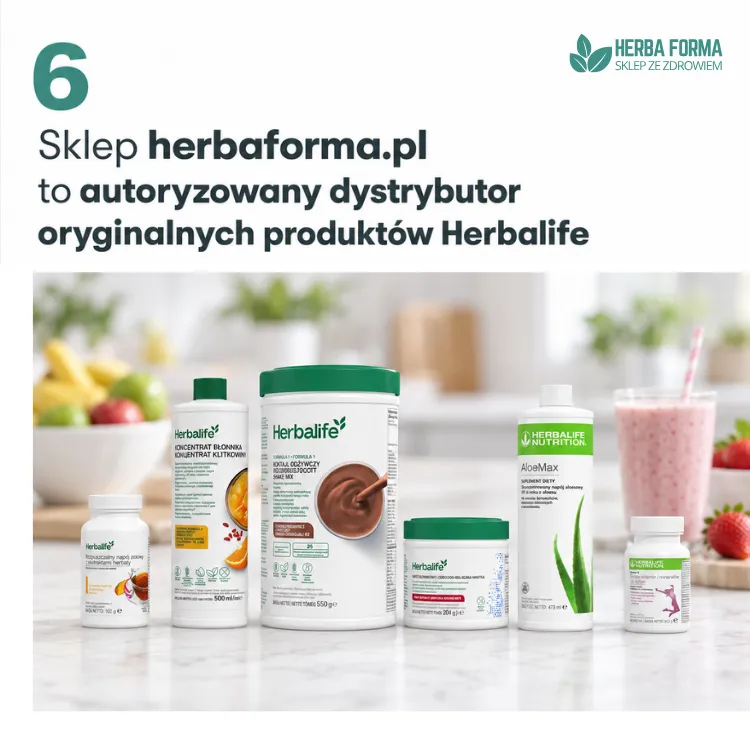 Jak poznać oryginalne produkty Herbalife? - Aktualna szata graficzna