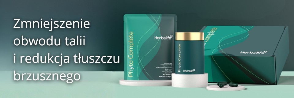 Phyto Complete Herbalife na odchudzanie - redukcja obwodu talii i tłuszczu