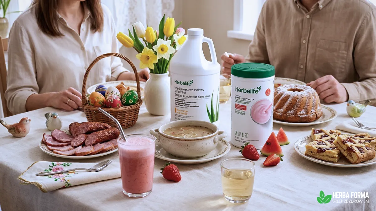 Wielkanocne nowości - limitowany koktajl i większy aloes Herbalife