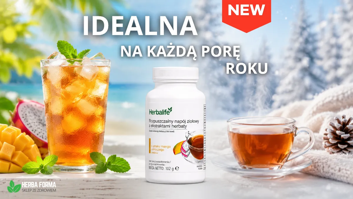 NOWOŚĆ! Herbata ziołowa Herbalife - mango i smoczy owoc