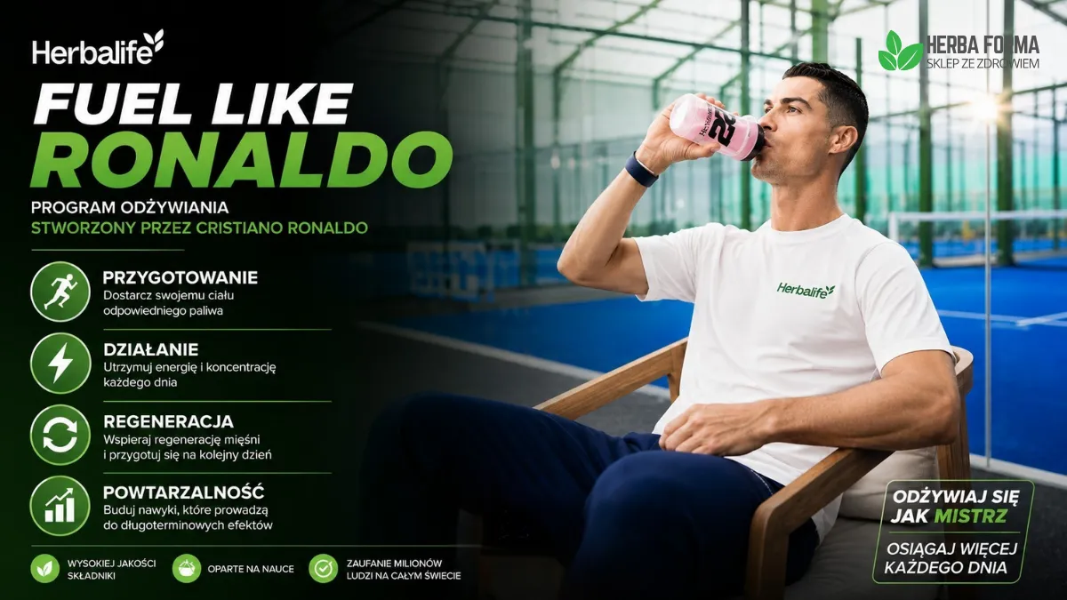 Kampania Herbalife i Cristiano Ronaldo - "Fuel Like Ronaldo"!