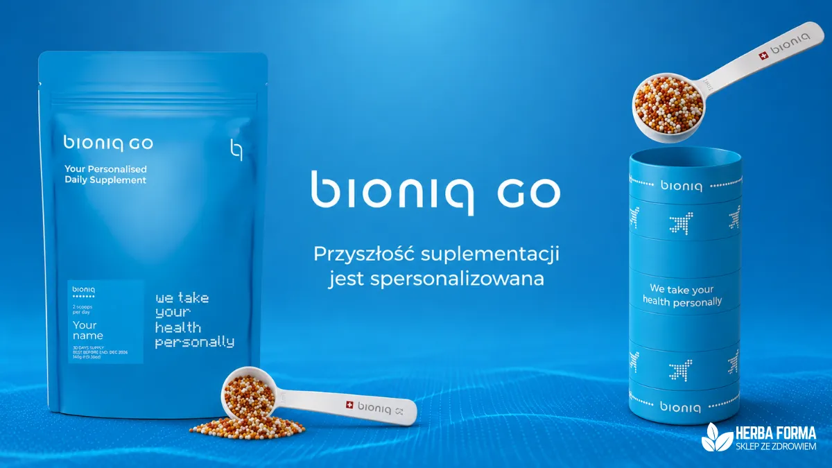Bioniq GO - Rewolucja w spersonalizowanej suplementacji