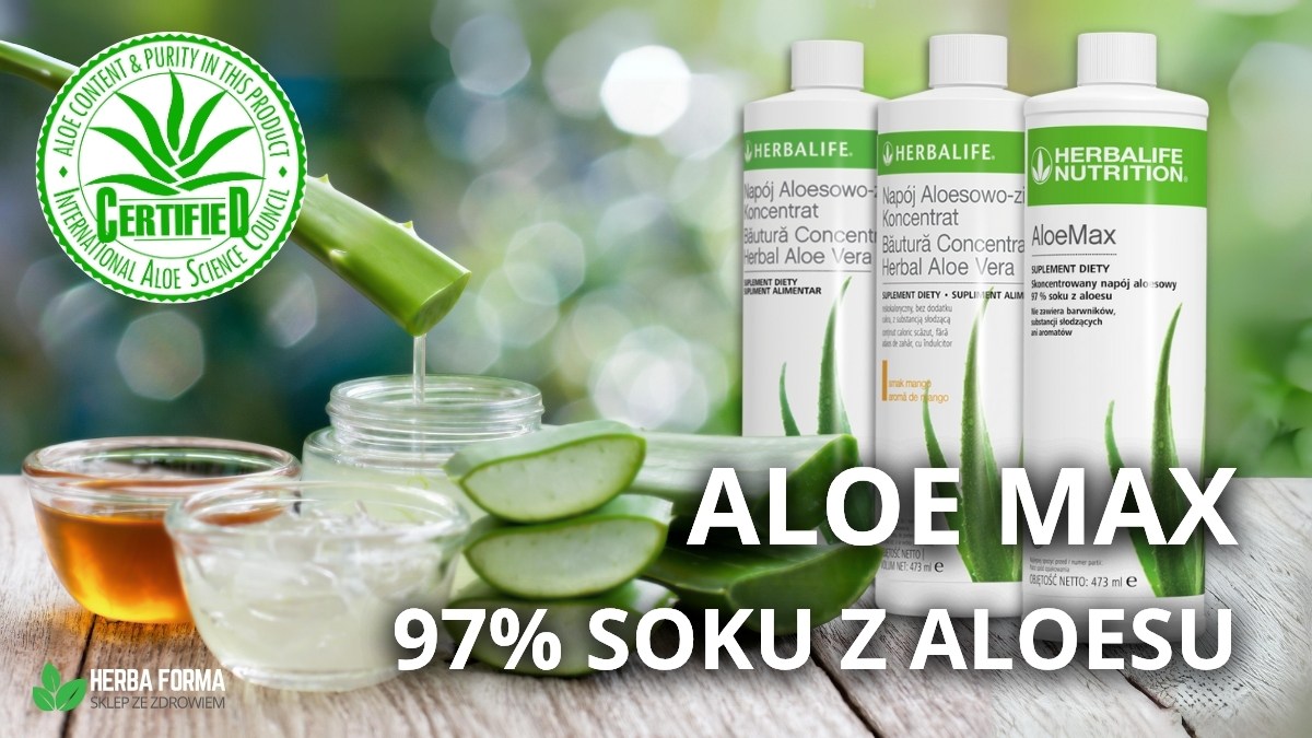 Aloes Herbalife do picia - rodzaje, skład, działanie