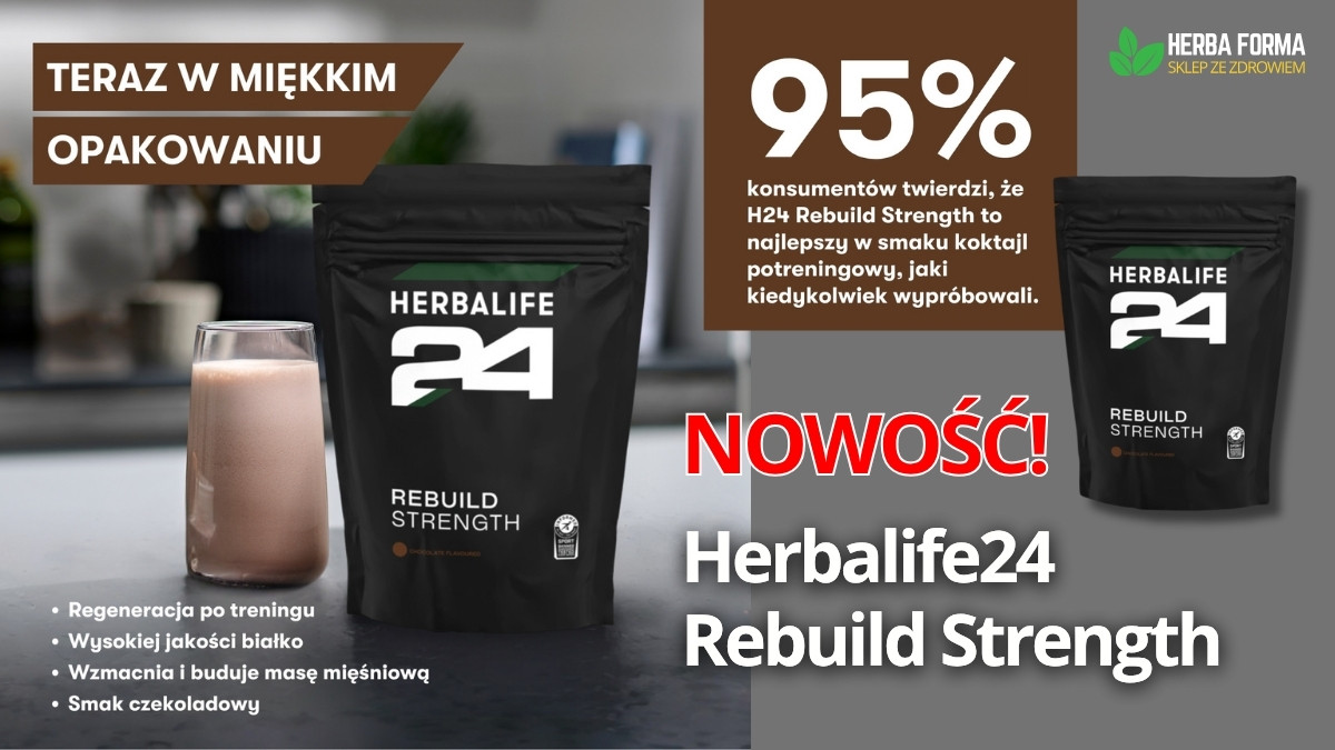 Herbalife24 Rebuild Strength w miękkim opakowaniu