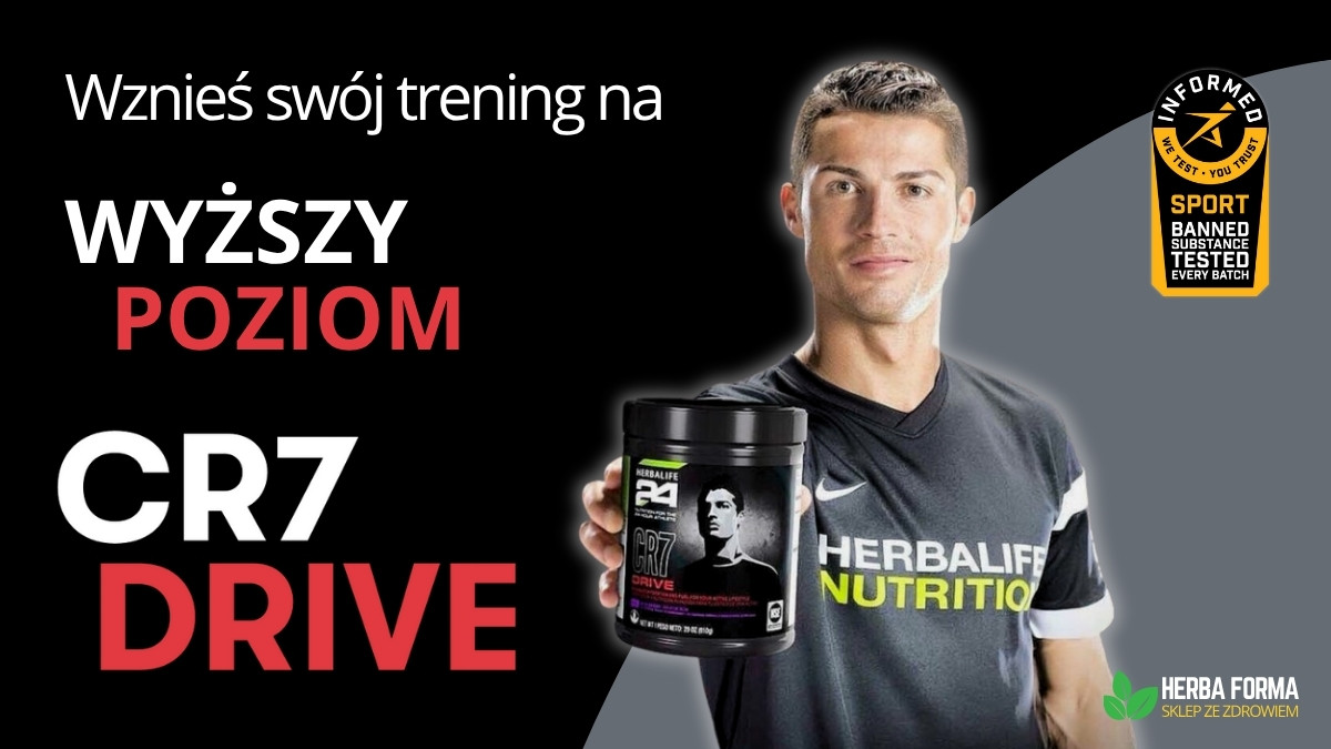 CR7 Drive Herbalife, czyli jak zwiększyć wydajność w sporcie?