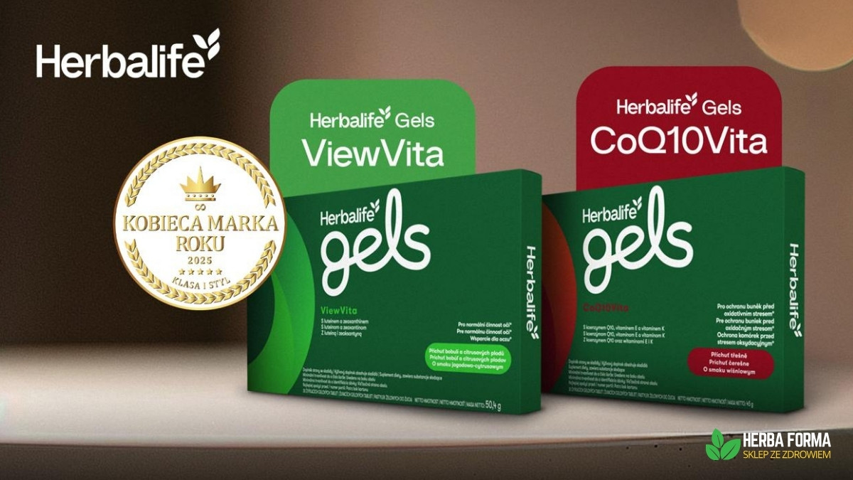 Herbalife Gels ViewVita i COQ10Vita - Kobieca Marka Roku 2025!
