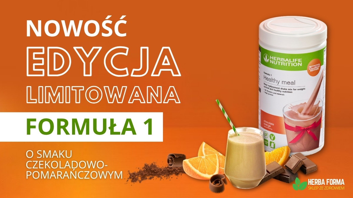 Przepisy na Koktajl Herbalife Czekoladowo-Pomarańczowy