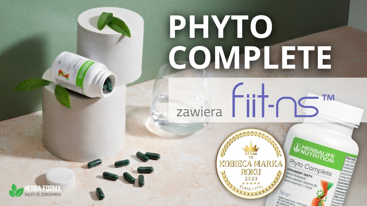 Phyto Complete Herbalife z Fiit-NS™ - energia i redukcja tłuszczu