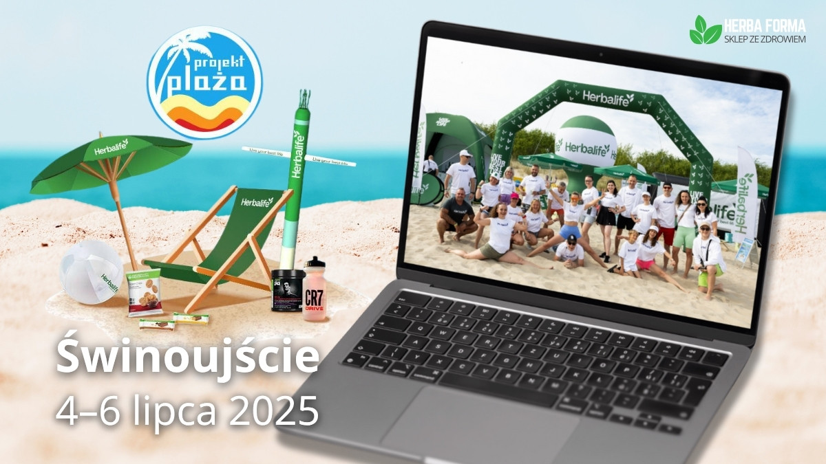 Projekt Plaża TVN 2025 - wakacje z Herbalife w Świnoujściu!