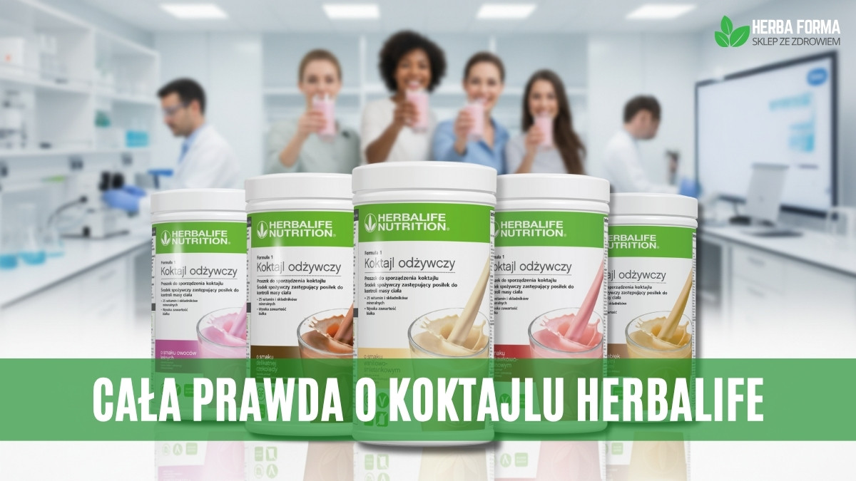 Co zawiera koktajl Herbalife? Czy to pełnowartościowy posiłek?