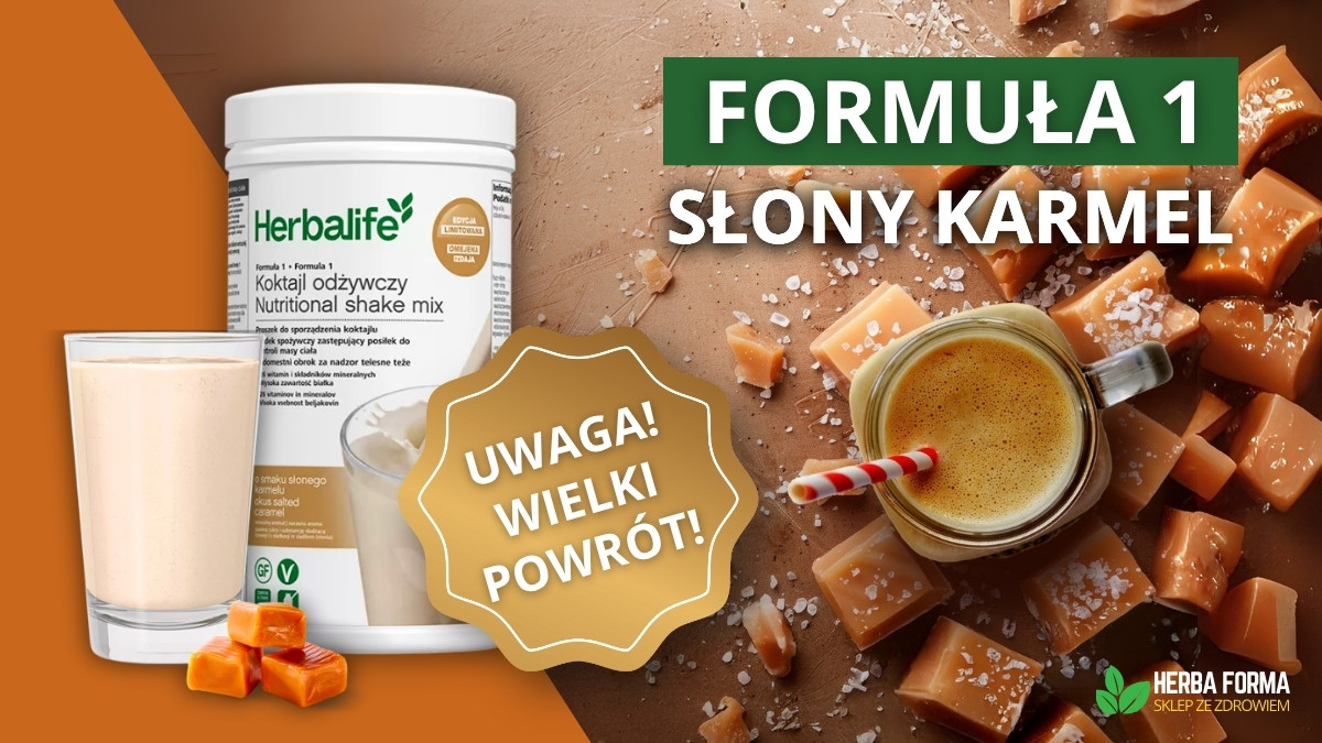 Jesień pełna smaku - powraca Formula 1 o smaku Słonego Karmelu!