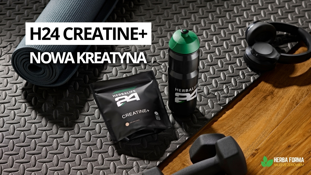 NOWOŚĆ! Kreatyna Herbalife24 Creatine+ wspiera energię, siłę, wydajność