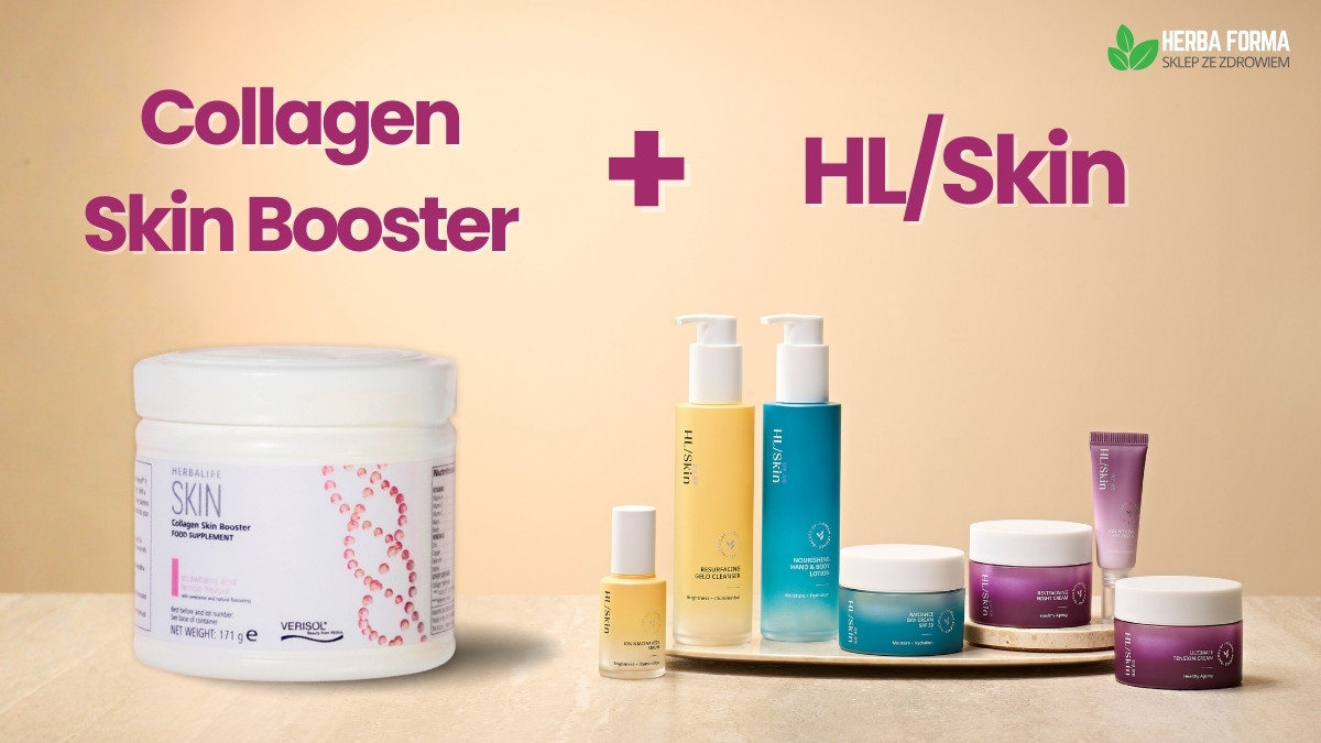 Kolagen Herbalife + HL/Skin: sekret młodej, elastycznej skóry w każdym wieku